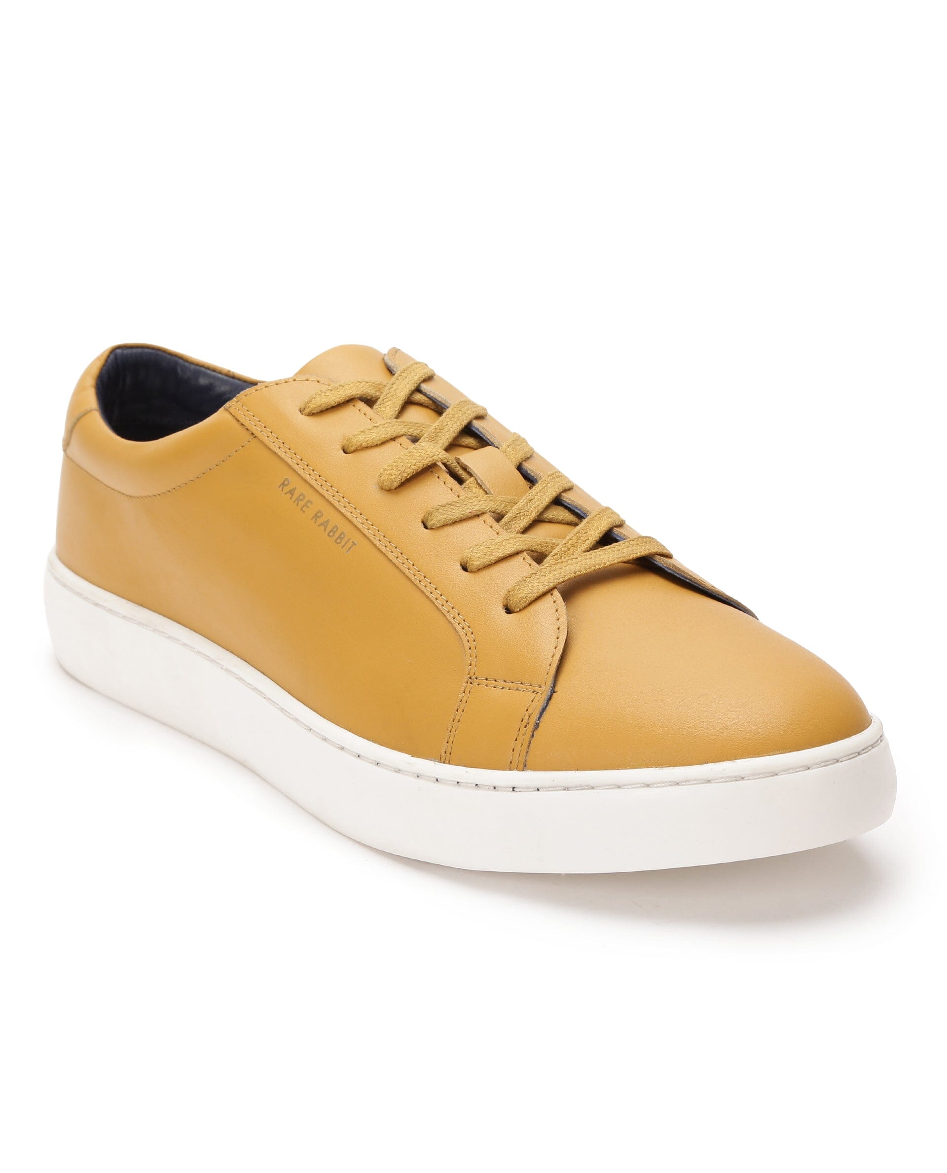 Buy Yellow Embroidered Lyra Thread Sneakers by Around Always Online at Aza  Fashions.